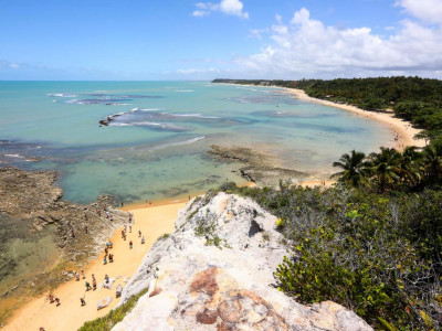 Passeio na  Praia do Espelho