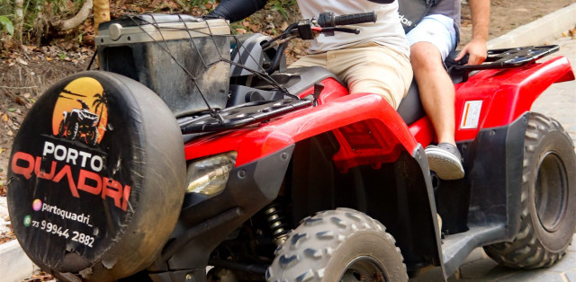 Quadriciclo na Reserva da Jaqueira: Aventura com os Pataxó