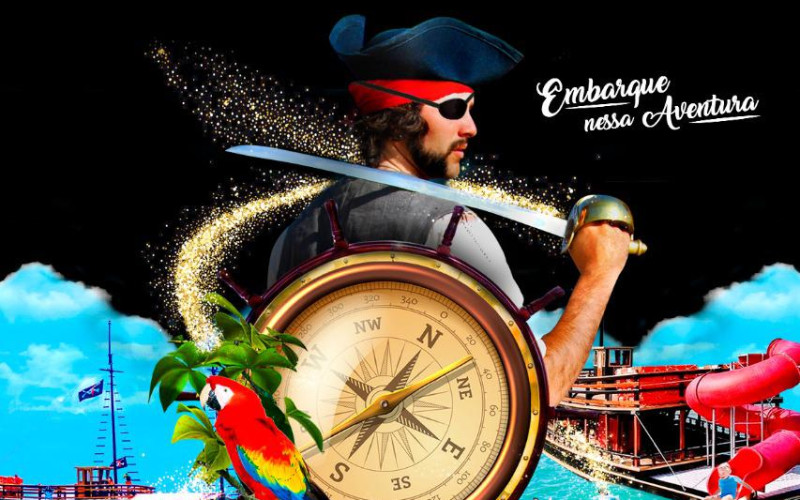 Especial dia das Crianças - Barco Pirata