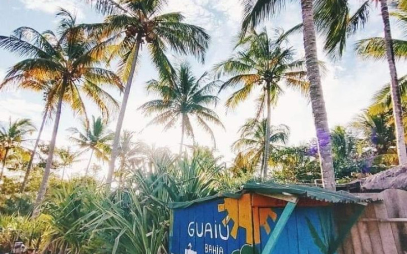 Paraíso escondido Praia do Guaiú c/ visita em Stº André