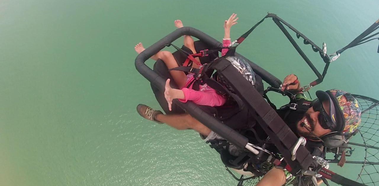 De Asas Ao Seu Sonho De Voar – Voo Panorâmico De Paramotor Orla Norte