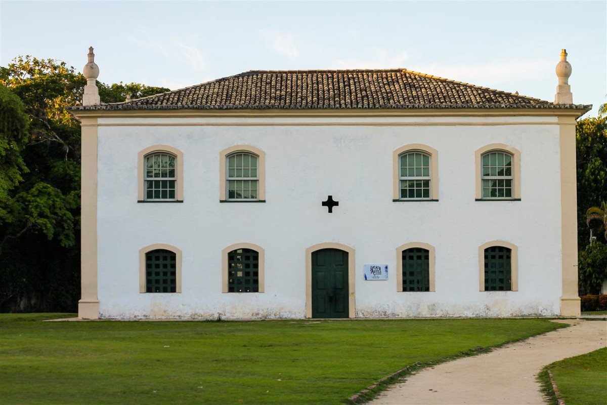 Casarão histórico na Cidade Alta de Porto Seguro